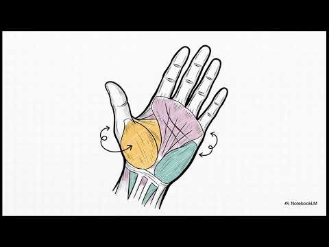 🌴 Anatomy of the Palm (Hand) – Structure, Muscles, Nerves & Clinical Importance