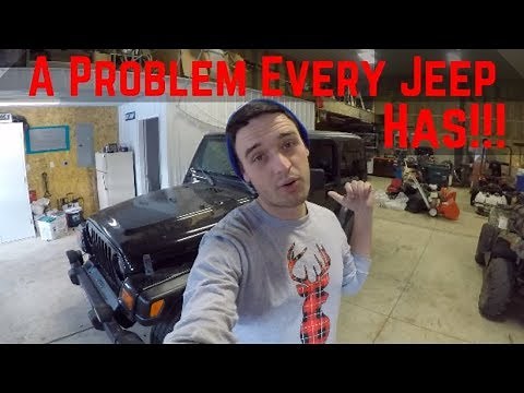 Replace Jeep Wrangler TJ Rear Window Struts. How To Remove and Install