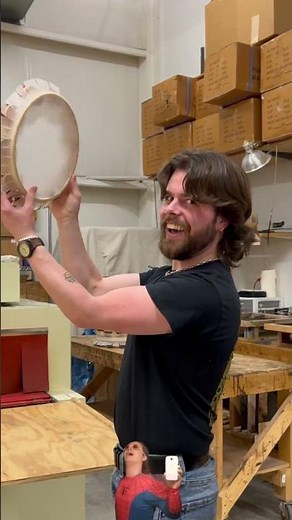 Heat tunnel facts 🔥 #tambourine #percussion