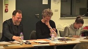 Doctor Who Season 9 Readthrough w Guests Rufus Hound & Maisie Williams