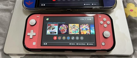Muestran el mod de Switch Lite OLED en acción