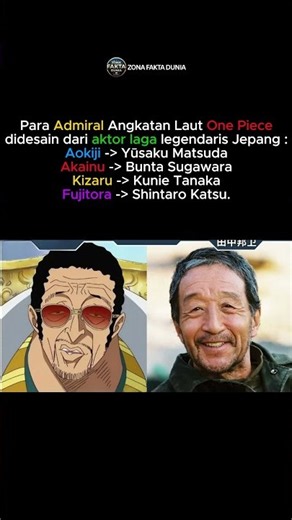 Wajah Asli Admiral One Piece?! #faktamenarik #faktaunik #faktadunia #onepiece #eiichirooda #anime