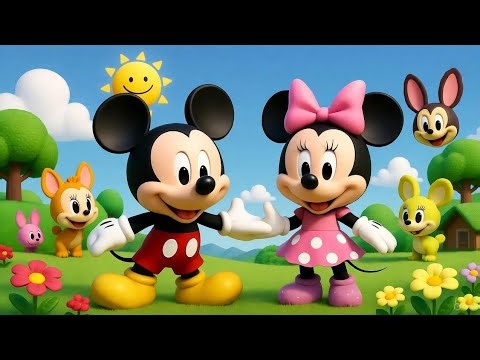 Title:💖 Mickey Mouse & Miss Minnie – A Timeless Love Poem 🌟🎀🐭