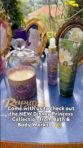 NEW Disney Princess Collection at Bath & Body Works 👑🧼🌹