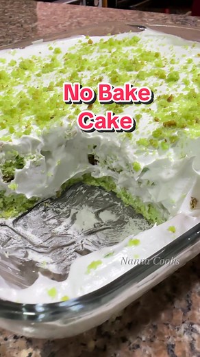 3 Ingredients Macapuno Pandan Cake Recipe
