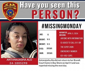 Bay Shore Teen Missing For More Than 1 Week: Police