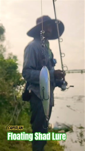 Epic Predator Fishing! Floating Shad Lure Thrashes Mahanadi Surface ⚡🐟