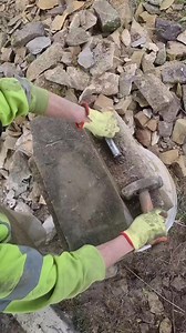 Straight Line Stone Work - Amsr sounds #asmr #Stone #work #stonework #handtoolsonly | The Yorkshire Stone Dresser