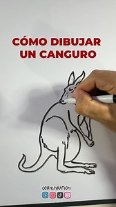 Cómo dibujar un Canguro ✍ | Cornspiration