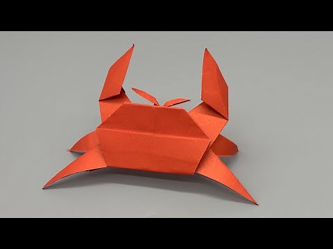 Origami Crab || Easy Origami Crab ||