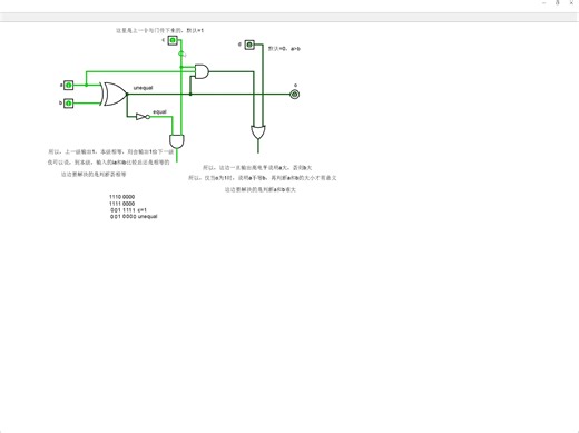 4.4 从零搭建一台计算机（8bits比较器）
