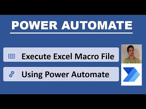 Power Automate How Execute Excel Macro File Using Power Automate | Run Macro using Power Automate