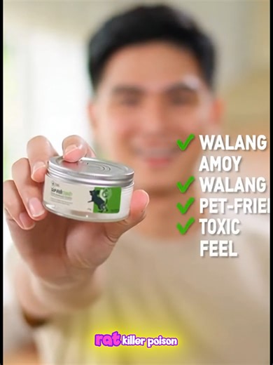 “Don’t you want a smelly house” #RatProblemPH #CleanHousePH #HomeTipsPH #SafeRatControl #NoOdorPH #PetSafeHome #FamilySafePH #OBSratwax