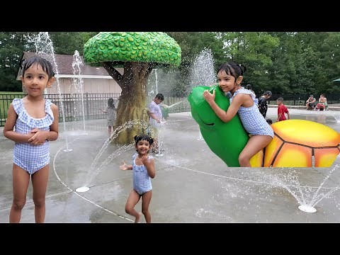 Splash pad fun | Best summer outdoor activities | Twin hickory water park | Best Water park for kid