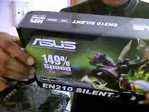 ASUS NVIDIA GeForce GT 210 (EN210 Silent) 1GB Graphic Card - Unboxing
