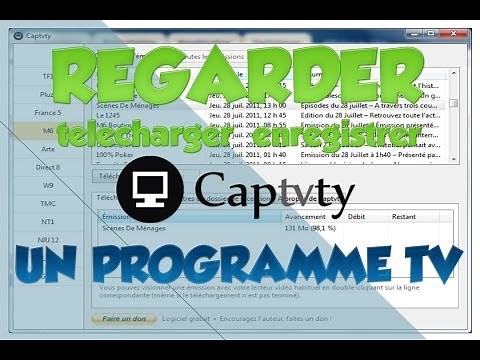[TUTO] Enregistrer, Regarder, Télécharger un programme TV - [HD]