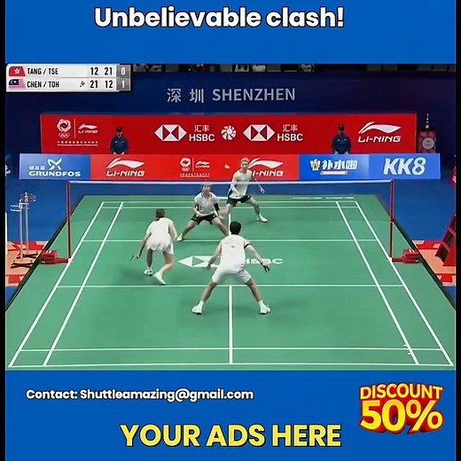 Unbelievable Clash _ CHEN / TOH Vs TANG / TSE | Shuttle World