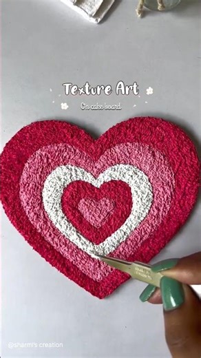 Texture Art Heart ❤️
