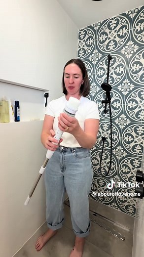 $39 Long handled Cleaning Brush from @kmartaus I was surprisingly impressed with this one. It’s just so practical for cleaning the shower and really saves pressure on your back 🧼 it also comes in green and pink! #kmartfinds #kmarthome #kmartbargains #kmartaus #showercleaning @kmart australia