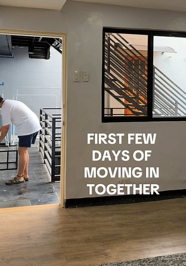 the process of moving in includes a lot of cleaning, lifting stuff and building things. But trust me, everything will be worth it. #fyp #movingintogether #tiktokphilippines #gaytiktok #couple