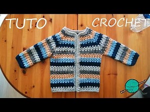 TUTO CROCHET Comment faire un pull