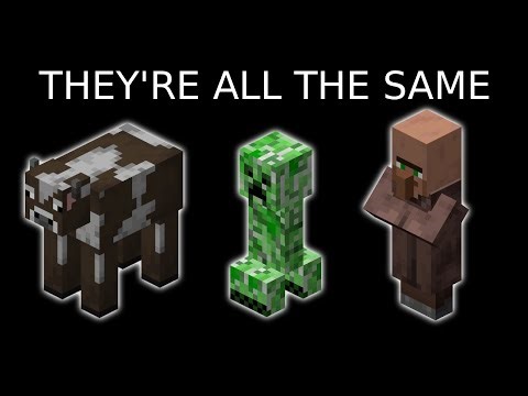 Minecraft but EVERY MOB EXPLODES!