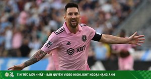 Messi giúp Inter Miami đại thắng: 6 trận ghi 9 bàn, sắp ẵm danh hiệu lịch sử