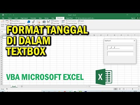 How to Create a Date Textbox Format on an Excel VBA Userform