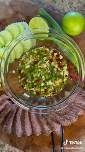 Quick & easy steak sauce. #fishsauce #jeowsom #steaksauce #cracksauce #cambodian #lao #thai #hmong #mien #cracksauce #cooking #fyp #southeastasian