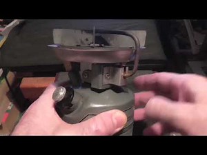 Coleman feather 442 peak one stove generator clean