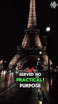 The Eiffel Tower Was Almost Destroyed After 20 Years!