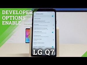 How to Reset Developer Options in LG Q7 - Restore Developer Defaults