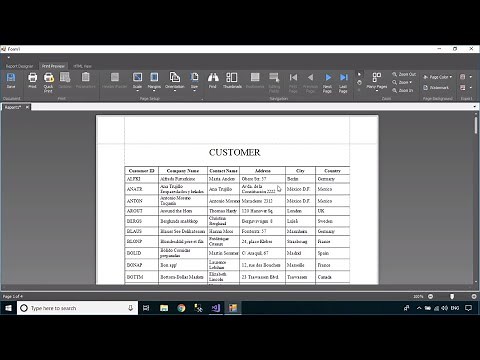 DevExpress Tutorial - Create a Simple Report | FoxLearn