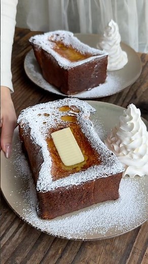 Thick-Cut French Toast #japanesefood