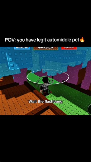 AUTOMIDDLE PET Unpatched new release, grab it now!🤑🔥 #gag #growagarden #growagardenscript