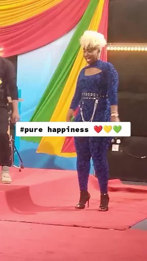Pure Happiness: Dance Performance with Colorful Backdrop