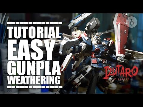 🧙‍♂️ Tutorial Easy Gunpla Weathering With Acrylic Paints