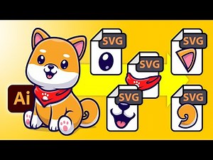 Easy Export Layers To SVG In Illustrator CC 2023-2024