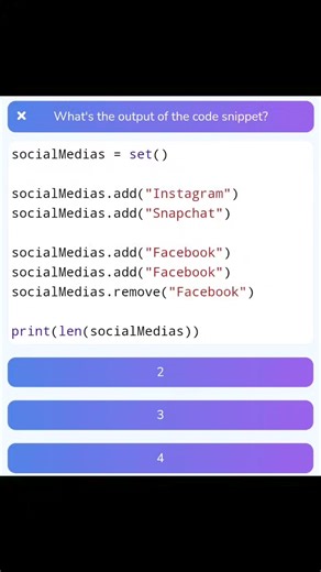 1.7K views · 15 reactions | What is the output of following Python Code? | Python Coding | Facebook