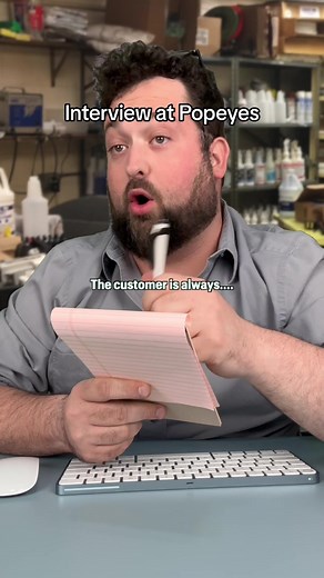 Interview at Popeyes #comedy #skit