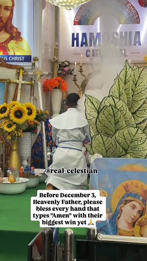 948 reactions · 496 comments | Before December 3, Heavenly Father, please bless every hand that types “Amen” with their biggest win yet!  @ccchamoshiacathedral #reels #explore #explorepage #viral #trending #omocelegangan #celestialforever #realcelestian | Real Celestian | Facebook