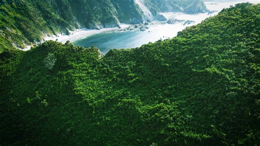 Mountain, Sea, Ocean. Free Stock Video