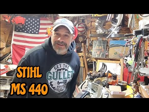 Stihl MS440 Replacing fuel line, impulse hose and intake boot. #stihlchainsaws #firewood #outdoors.