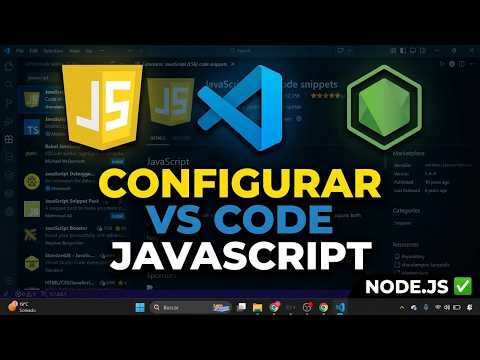 Cómo configurar VS Code para JavaScript (Node js + extensiones)