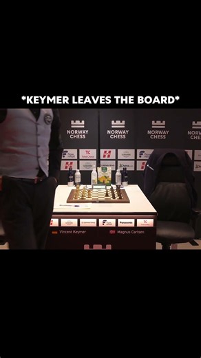 Magnus vs. Keymer, BUT they both LEAVE?! Nobody is at the Chessboard!