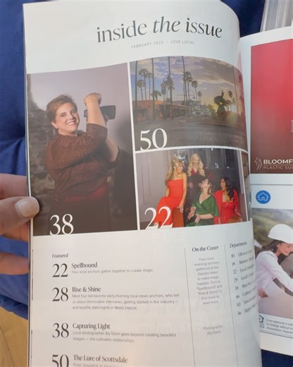 Sandra Ali | TV News Gal |📍Detroit on Instagram: "Cover Story L❤️VE Celebrating February + all the LOVE with these beautiful ladies who wake up before the sun to grace your TV’s every weekday morning ❤️ Thank you @birminghamcitylifestyle for the gorgeous cover story + feature ❤️ Grateful to be in such good company ❤️ #news #local #newswomen #morningnews #colleagues #friends #strongwomen #february #love #heart #blessing #grateful #inspiration #riseandshine @wxyzalicia @amyandrewsfox2news 