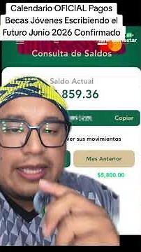 OFFICIAL Payment Calendar for Jóvenes Escribiendo el Futuro Scholarships June 2026 Confirmed