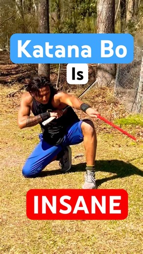 Can You Learn these Katana Bo Combos!? #martialarts #skills