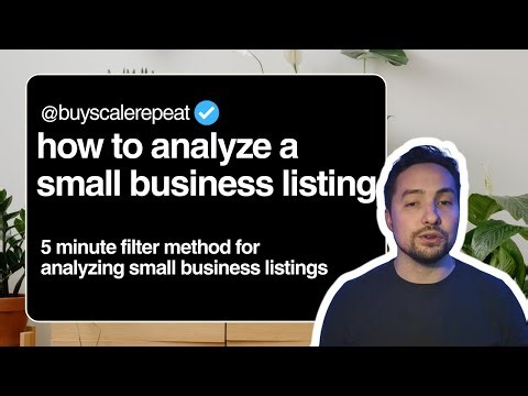 Analyze Small Business Listings in Under 5 Minutes