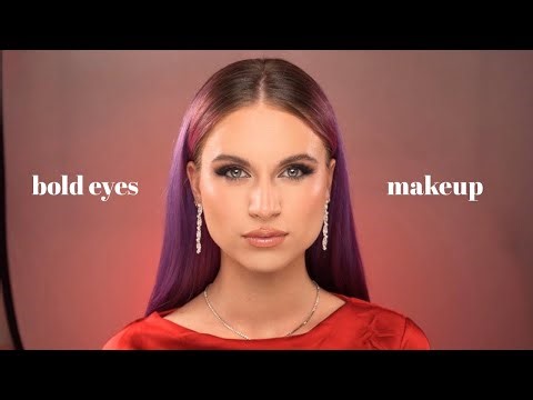 How to do Bold Eyes Without Looking Heavy (Full Glam Tutorial)